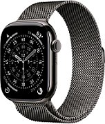 Apple Watch Series 11Â GPS + Cellular 46mmÂ Slate Titanium Case with Slate Milanese Loop - M/L