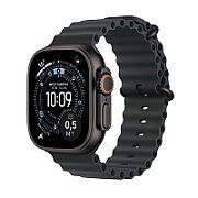 Apple Watch Ultra 3 GPS + Cellular 49mm Black Titanium Case with Black Ocean Band