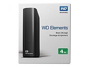 HDD extern WD Elements Desktop, 4TB, 3.5 , USB 3.0, Black