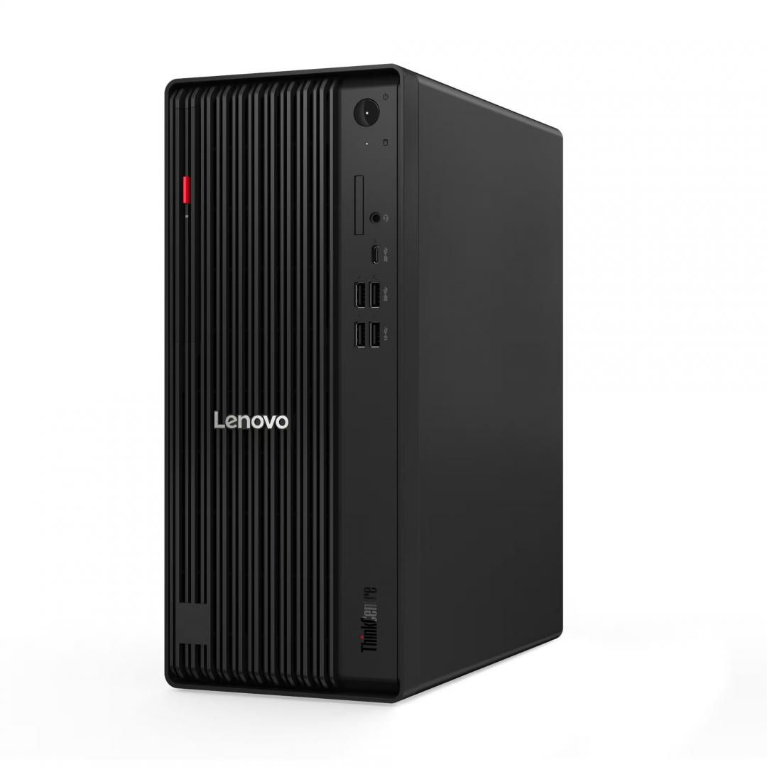 Desktop Lenovo ThinkCentre M70t Gen 6 Tower, Intel Core Ultra 5 235 vPro Processor (E-cores up to 4.40 GHz P-cores up to 5.00 GHz), RAM 1x 16GB UDIMM DDR5-5600, SSD 1 TB SSD M.2 2280 PCIe Gen4 TLC Opal, Video: NVIDIA® GeForce RTX™ 5050 8GB GDDR6, Optic: None, Card reader: No card reader, Integrated
