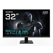 GIGABYTE GS32QA 32” QHD Gaming Monitor - 2560 x 1440  180Hz  1ms  300 cd/m2  FreeSync Premium  HDR Ready  HDMI 2.0  Displayport 1.4