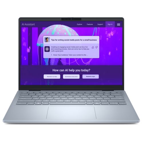 Laptop Dell 14 Plus DB14250, 14 inch 2560 x 1600, Intel 288V (8 C / 8 T, 2.1 GHz - 5.1 GHz, 12 MB cache), 32 GB RAM, 1 TB SSD, Intel Arc Graphics, Windows 11 Pro