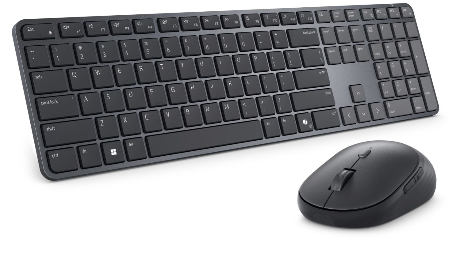 Dell Pro 7 Slim Keyboard and Mouse - KM726 - US International (QWERTY)