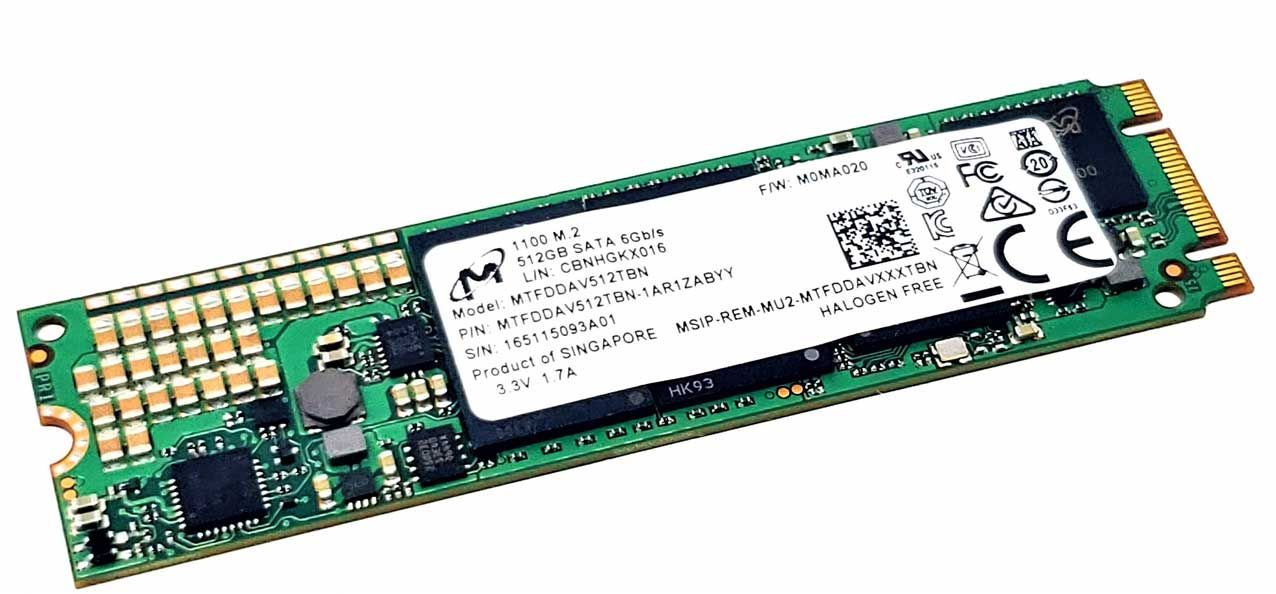 Intel SSDSCKKW512G8X1 unități SSD 512 Giga Bites M.2 ATA III Serial 3D TLC
