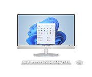 HP AIO 24-cr0144nw Ryzen 3 7320U 23.8 FHD IPS 250nits AG 8GB LPDDR5 SSD512 Radeon 610M Cam720p kB+Mouse Win11 Shell White 2Y