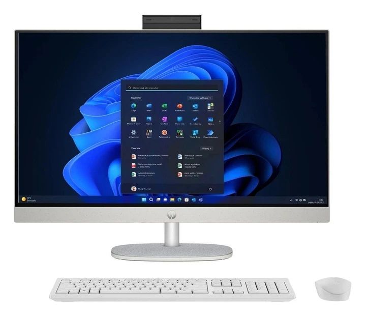 HP AIO 24-cr0184nw Ryzen 3 7320U 23.8 FHD IPS 250nits AG 16GB LPDDR5 SSD512 Radeon 610M Cam720p kB+Mouse NoOS Shell White 2Y