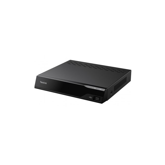 NVR Reolink RP-PN16-NHD 16MP 16POE Camere: Până la 24 camere IP (16 cu fir), rezoluție maximă 16MP Rezoluție afișaj: HDMI: 3840x2160, VGA: 1920x1080 Rețea: 8x RJ45 (10/100 Mbps) pentru camere, 1x RJ45 (10/100/1000 Mbps) pentru LAN/WAN Alimentare: DC 53V/3.77A, PoE (IEEE 802.3af/at, 25W per port)