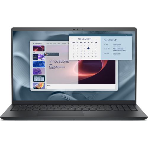 Laptop Dell Pro 15 Essential PV15250, 15.6 inch 1920 x 1080, Intel Core i5-1334U (10 C / 12 T, 3.4 GHz - 4.6 GHz, 12 MB cache, 55 W), 16 GB DDR5, 512 GB SSD, Intel, Ubuntu, Tastatura English International, Negru