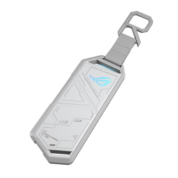 Rack SSD extern ROG Strix Arion, USB3.2 Gen 2x1 Type-C (10 Gbps), Dual USB-C, Alb, 90DD02H1-B09000