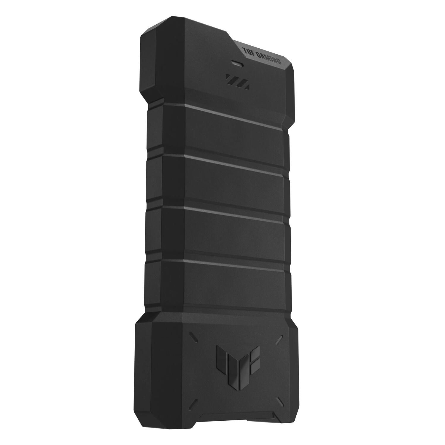 Rack SSD extern TUF Gaming A2 ESD-T1WBLK/G/AS, USB 3.2 Gen 2x2, M.2 PCIe, 20Gbps, IP68, pana la 4TB, Negru, 90DD02X0-M09000