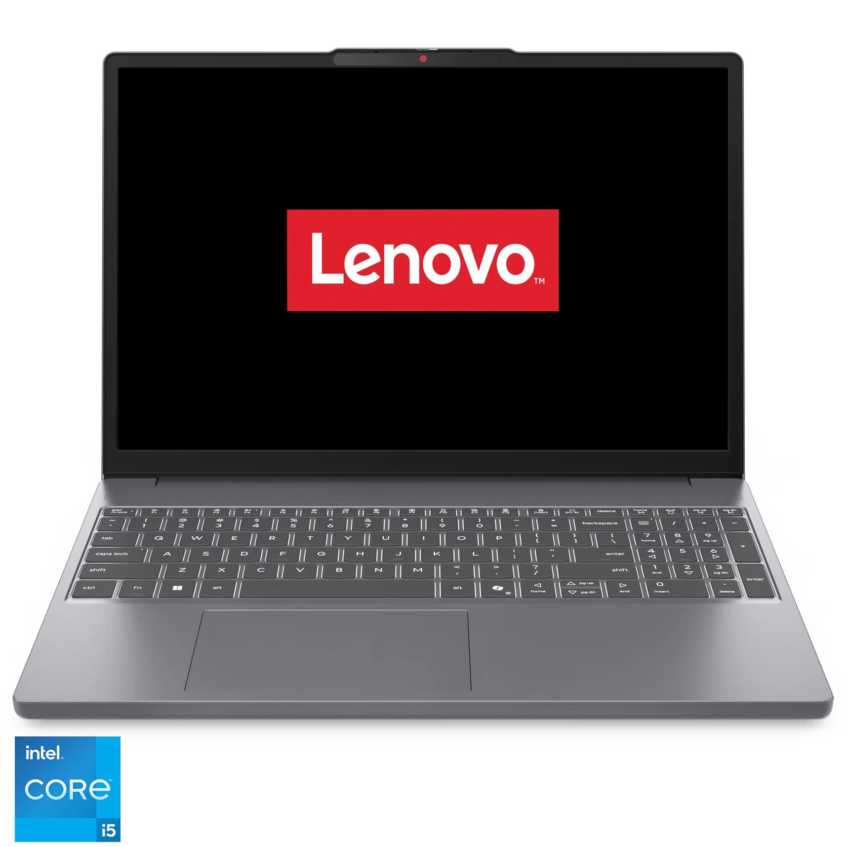 Laptop Lenovo IdeaPad Slim 3 15IRH10 83K1014MRM, 15.3 inch 1920 x 1200, Intel Core i5-13420H (8 C / 12 T, 3.4 GHz - 4.6 GHz, 12 MB cache, 115 W), 16 GB DDR5, 1 TB SSD, Intel UHD Graphics, Fara sistem de operare, Tastatura English, Gri