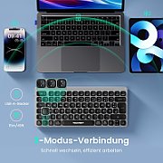 Tastatura cu fir Trust Primo, membrana, iluminare, numar taste 104, gri