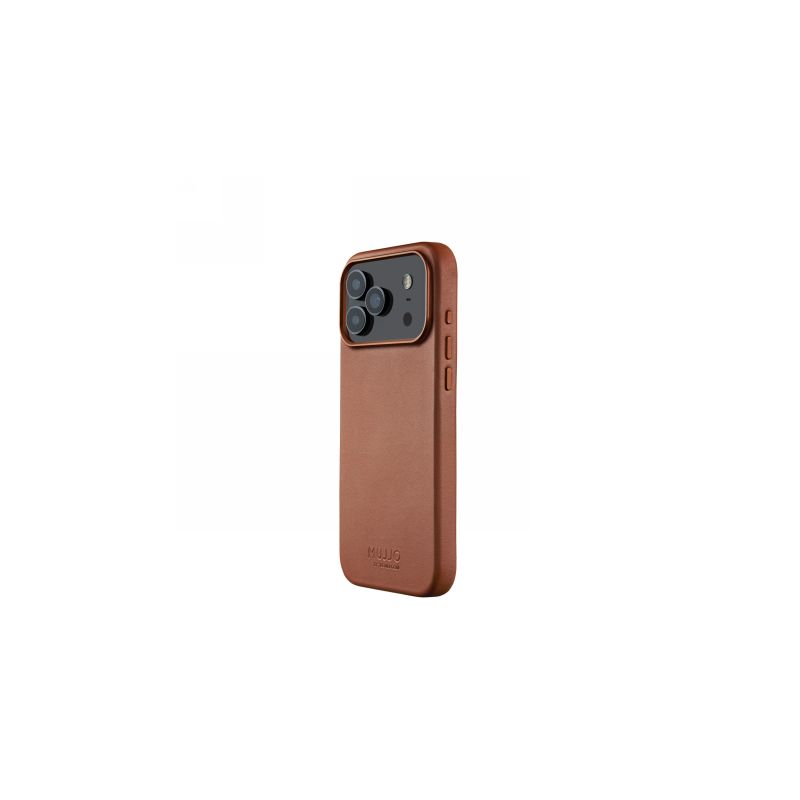 Mujjo Leather Case - etui skórzane do iPhone 17 Pro Max kompatybilne z MagSafe (bronze red)