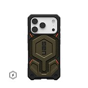 UAG Monarch Pro - etui do iPhone 17 Pro kompatybilne z MagSafe (kevlar element green)