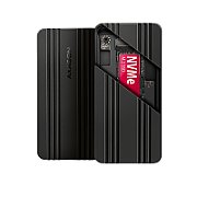 Rack SSD extern EEM2-40G ARMORED, USB4, USB-C, M.2 NVMe, 40Gbps, PCIe 4.0, Negru