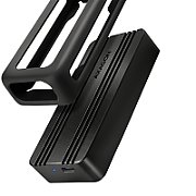 Rack SSD extern EEM2-40G ARMORED, USB4, USB-C, M.2 NVMe, 40Gbps, PCIe 4.0, Negru