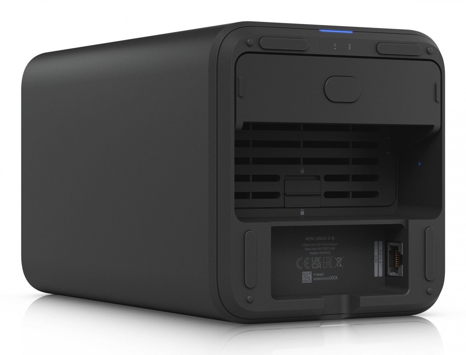 Ubiquiti UNAS 2 NAS Desktop Cortex-A Cortex-A57 4 GB Biały