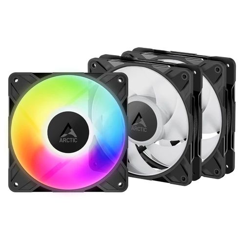 P12 Pro A-RGB LN, KIT 3x120mm PWM, 2000 RPM, Negru