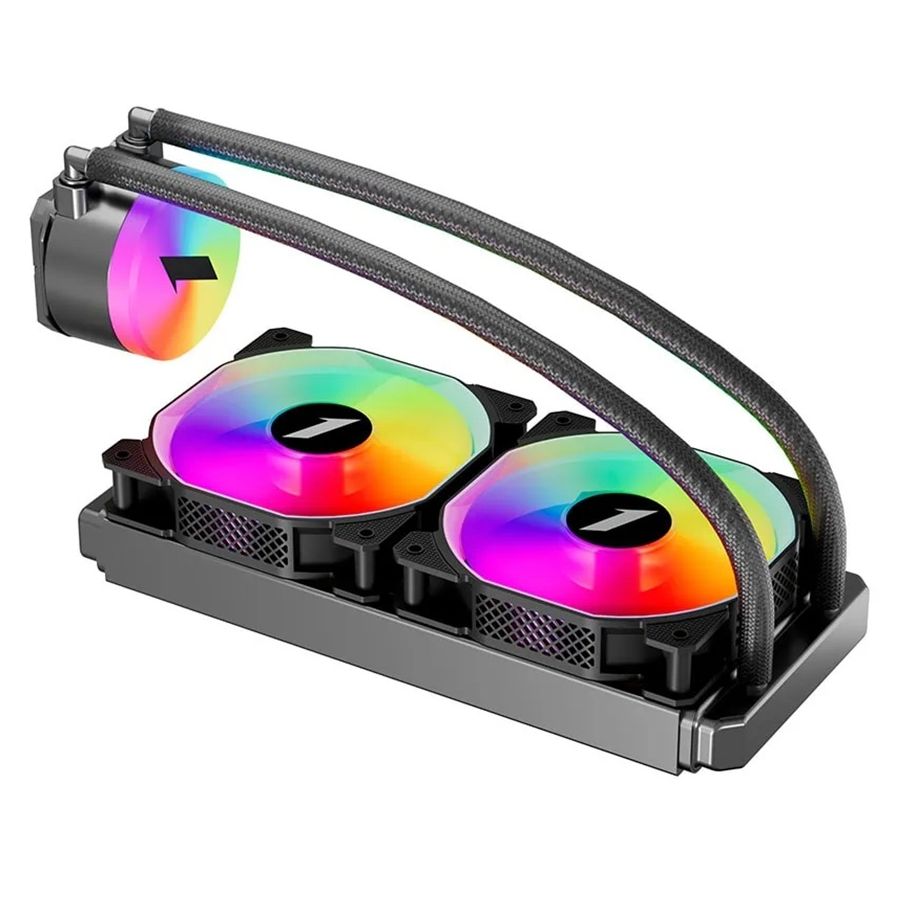 Cooler Procesor 1stPlayer Thunderstorm TS2 240 black, aRGB, compatibil AMD/Intel, negru