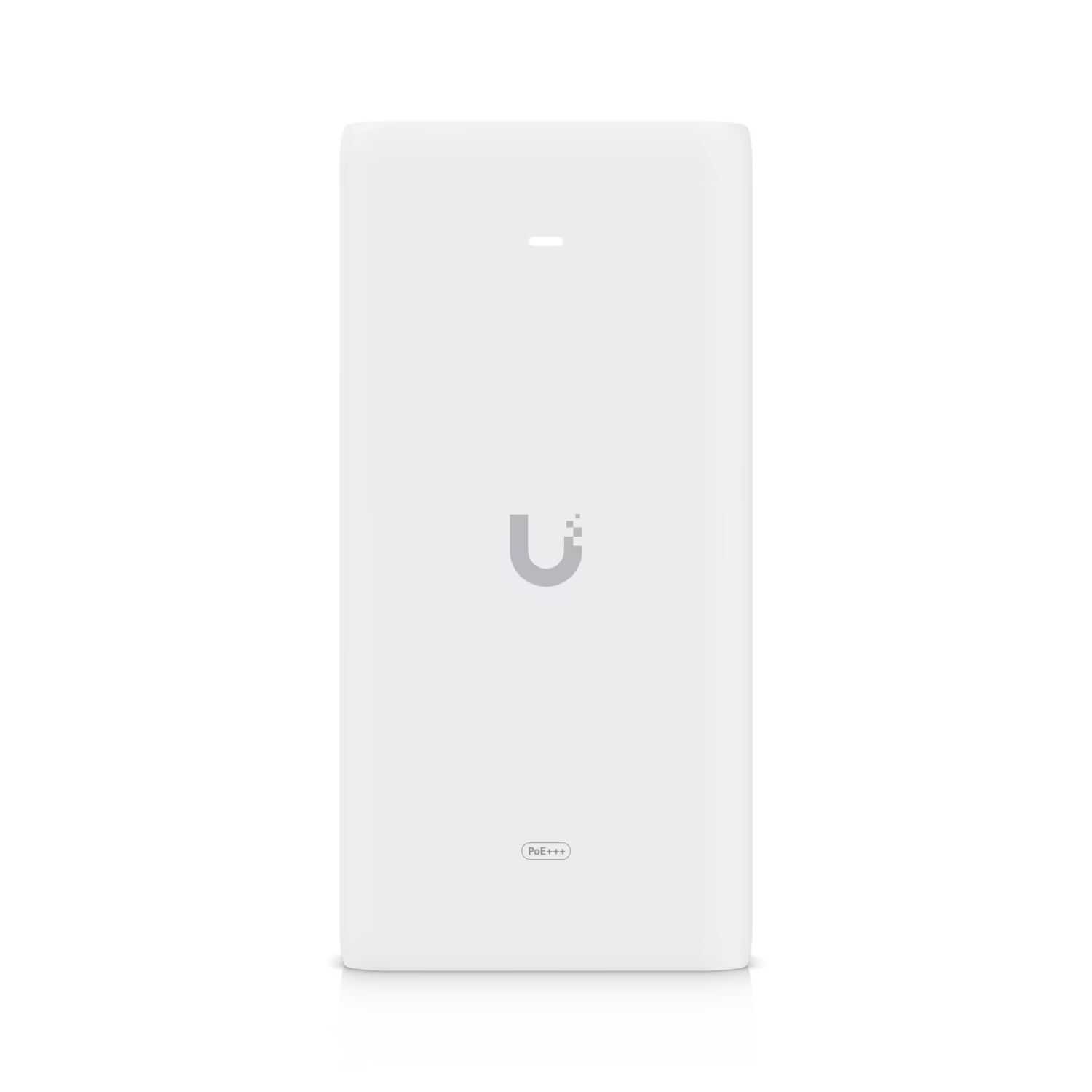 Ubiquiti UniFi 10G PoE+++ Adapter (90W), can power UniFi PoE+++ devices, reduce dependency on PoE switch power, and provide a Multi-Gigabit LAN connection, Contains RJ45 data input, AC cable with earth ground, and PoE+++ output