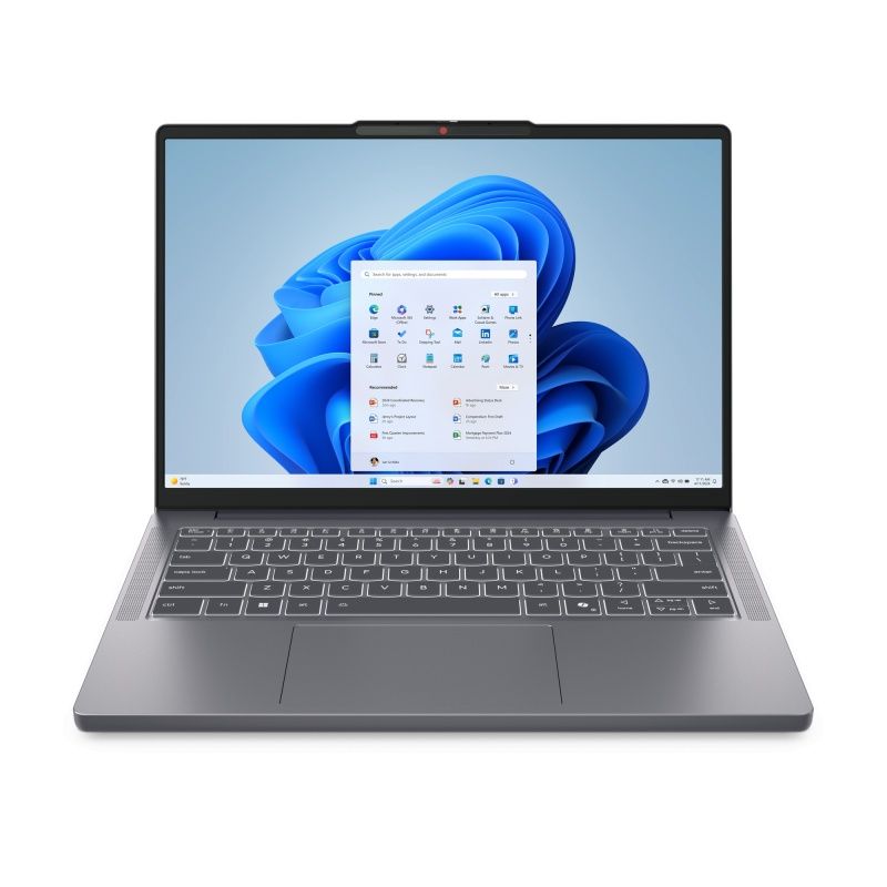 Laptop Lenovo IdeaPad Slim 3 14IRH10, 83K000FDRM, 14 inch 1920 x 1200, Intel Core i5-13420H (8 C / 12 T, 3.4 GHz - 4.6 GHz, 12 MB cache), 16 GB DDR5, 512 GB SSD, Intel Graphics, Fara sistem de operare, Tastatura English, Gri