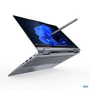 Laptop Lenovo ThinkBook 14 2-in-1 G5 IAU 21SQ000DIX, 14 inch 1920 x 1200 Touchscreen, Intel 255U (12 C / 14 T, 2.4 GHz - 5.2 Ghz, 12 MB cache), 16 GB DDR5, 512 GB SSD, Intel Graphics, Windows 11 Pro