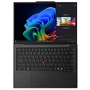 Laptop Lenovo ThinkPad X1 Carbon Gen 13 Aura Edition Intel Core Ultra 7, 14 inch 1920 x 1200 pixeli Touchscreen, Intel 258V (8 C / 8 T, 2.2 GHz - 4.8 GHz, 12 MB cache, 37 W), 512 GB SSD, Intel 5090, Windows 11 Pro, Tastatura English (EU), Negru