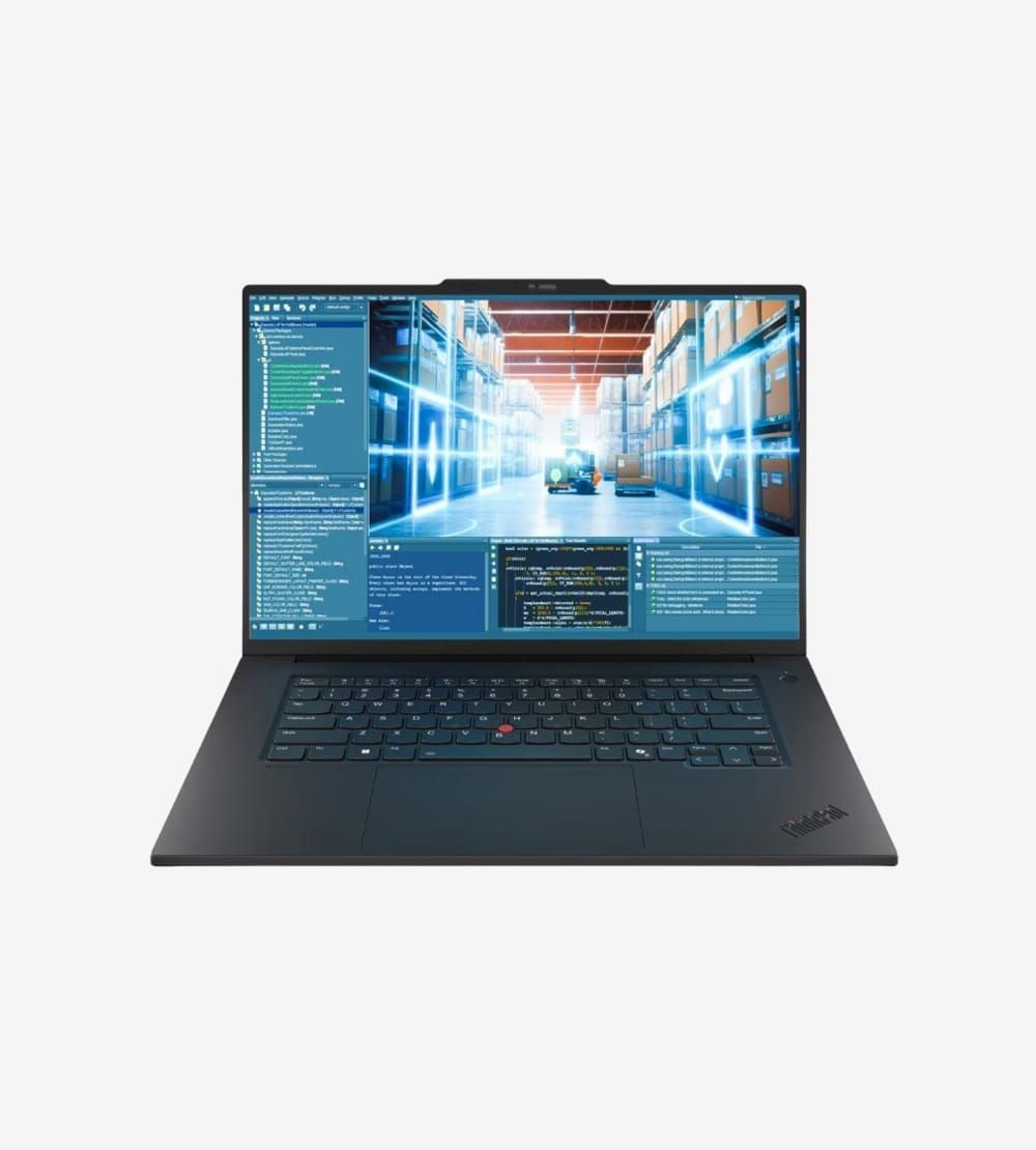 Laptop Lenovo ThinkPad P1 Gen 8 21Q80000CK, 16 inch 1920 x 1200, Intel 255H (16 C / 26 T, 2.5 GHz - 5.1 GHz, 24 MB cache, 28 W), 32 GB LPDDR5X, 1 TB SSD, Nvidia RTX PRO 1000, Windows 11 Pro, Tastatura Czech / Slovak