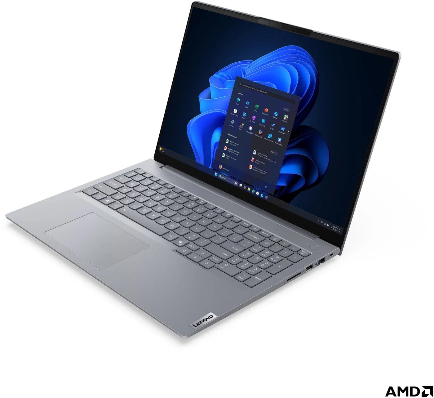 Laptop Lenovo ThinkBook 16 Gen 9 21UT0054CK, 16 inch 1920 x 1200, AMD Ryzen 7 250 (8 C / 16 T, 3.3 GHZ - 5.1 GHz, 8 MB + 16 MB cache, 15 W), 32 GB RAM, 1 TB SSD, AMD Radeon Graphics, Windows 11 Pro