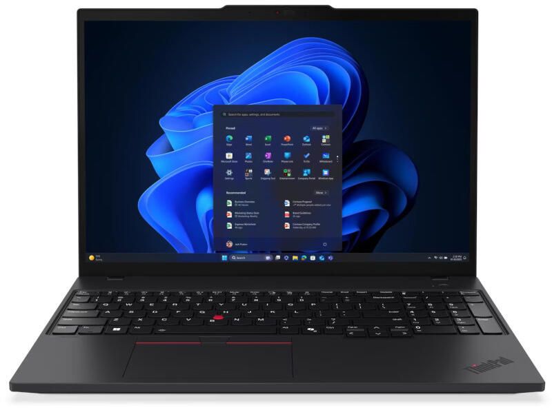 Laptop Lenovo ThinkPad T16 Gen 4 21QE0043HV, 16 inch 1920 x 1200, Intel 255U (12 C / 14 T, 2.4 GHz - 5.20 GHz, 12 MB cache, 57 W), 32 GB DDR5, 1 TB SSD, Intel Graphics, Windows 11 Pro