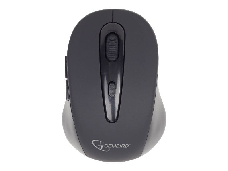 MOUSE GEMBIRD, PC sau NB, wireless, Bluetooth, optic, 1600 dpi, butoane/scroll 6/1, , negru,  MUSWB2  (include TV 0.15 lei)