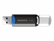 MEMORIE USB 2.0 ADATA 32 GB, cu capac, carcasa plastic, negru, 