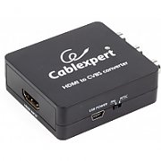 ADAPTOR video GEMBIRD, splitter HDMI (M) la Composite video + audio L/R (M) x 2, rezolutie maxima Full HD (1920 x 1080) la 60Hz, black, 