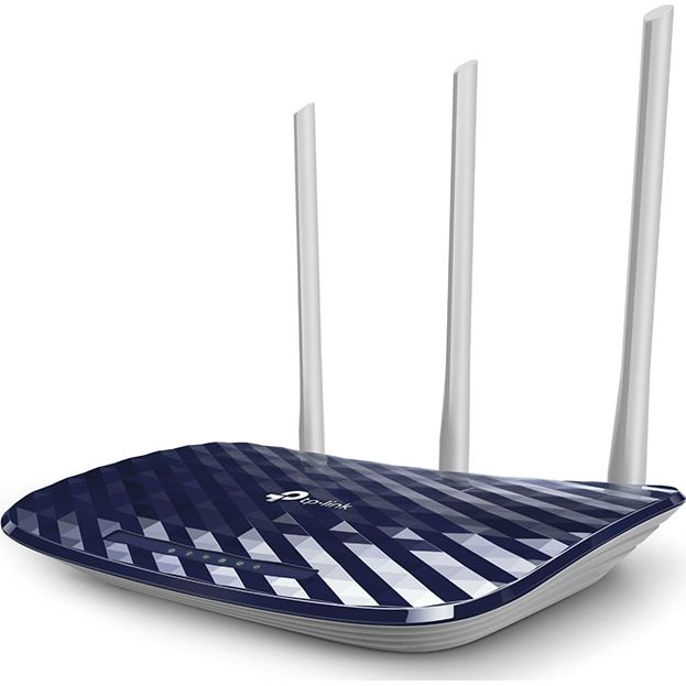 Router Wireless TP-Link ARCHER C20, 1xWAN 10/100, 4xLAN 10/100, 3 anteneexterne, dual-band AC750 (433/300Mbps), Buton WirelessON/OFF,buton WPS_4