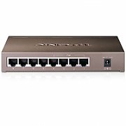 SWITCH PoE TP-LINK  8 porturi 10/100Mbps (4 PoE), IEEE 802.3af, carcasa metalica 