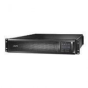 UPS APC SRT3000RMXLI, 3000 VA, 2700 W, cu management, on-line double-conversion, 8x C13, 2x C19, 1x RJ45, 1x USB, 96V Baterie cu plăci de plumb şi acid, LCD, Rack 2U, Negru 