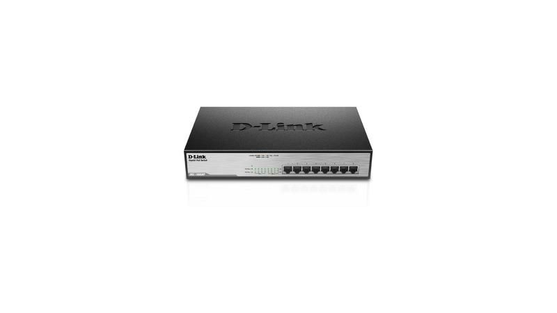 Switch D-Link DGS-1008MP, 8 port, 10/100/1000 Mbps_2