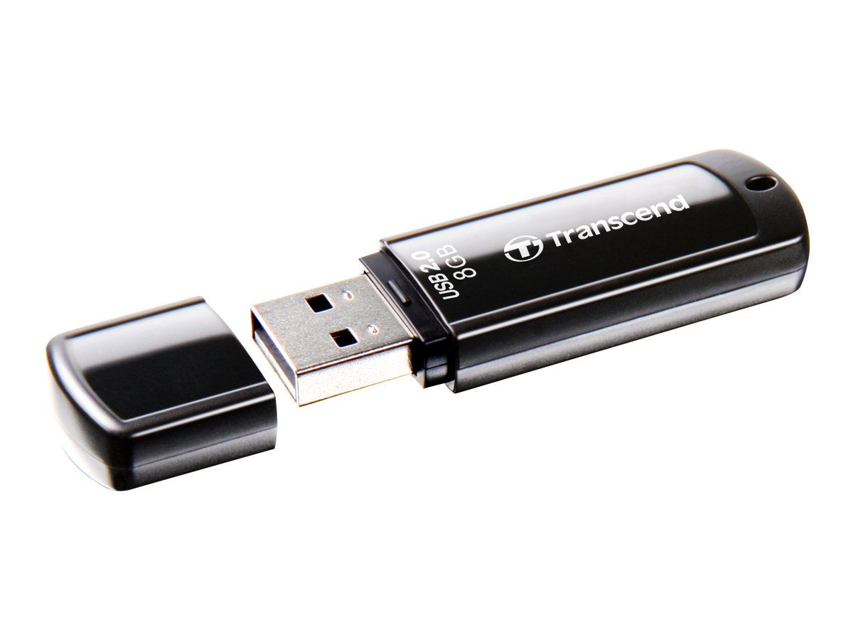 TRANSCEND TS8GJF350 Transcend - stick Classic JF350 8GB, negru_2