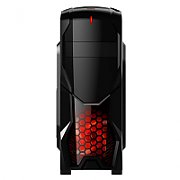 nJoy Carcasa Njoy Supernova, MiddleTower, fara sursa, black/red