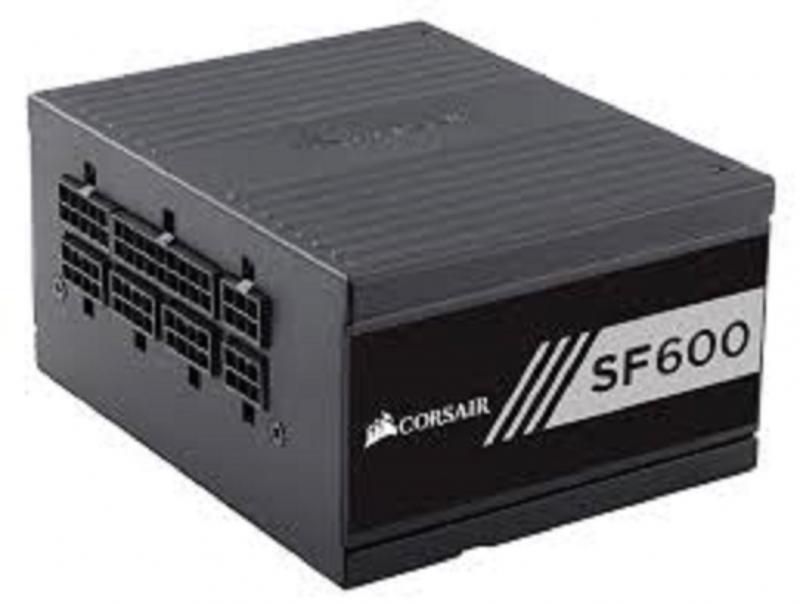 Sursa Semi-Modulara Corsair SF600, 600W, 80 PLUS Gold, ATX 2.4, PFC Activ, Negru