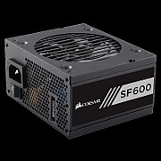 Sursa Semi-Modulara Corsair SF600, 600W, 80 PLUS Gold, ATX 2.4, PFC Activ, Negru