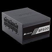 Sursa Semi-Modulara Corsair SF600, 600W, 80 PLUS Gold, ATX 2.4, PFC Activ, Negru