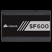 Sursa Semi-Modulara Corsair SF600, 600W, 80 PLUS Gold, ATX 2.4, PFC Activ, Negru